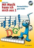 Mit Musik kenn ich mich aus: Harmonielehre - ganz leicht - Band 2.: Harmonielehre - ganz leicht - Mit CD - Rudolf Nykrin