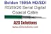 Belden 1505A RG59/20 HD and SDI Digital Coaxial Cable - GREEN - 1,000 FT