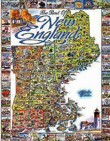 51aaVWMOd1L White Mountain Puzzles Best of New England 1000 Piece Jigsaw Puzzle