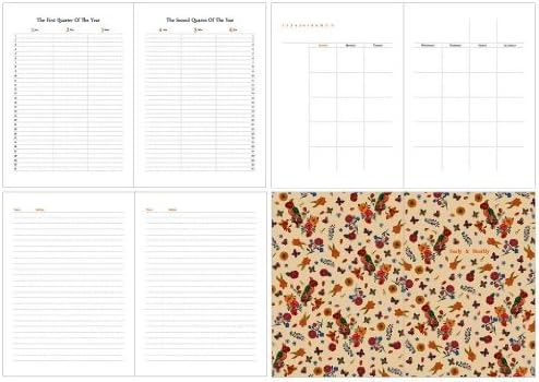 Nathalie Lete Handbound Agenda (Small) (Pink)