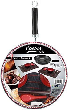 Fine Life NV-01584 Wok Cooking and Serving Set