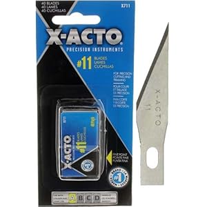 X-Acto(R) Knife Blades, No. 11 Blade, Pack Of 40