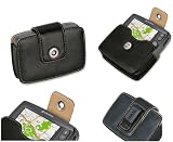 Leather Case Navman: GPS carry case for satellite navigational systems, fits models: Navman F20 F30 F40 F 50.... - see description
