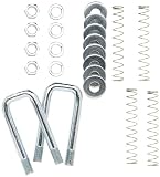Curt Manufacturing C-113 Safety Chain U-Bolt Kit For Quick Goose Assembly