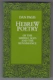 Hebrew poetry of the Middle Ages and the Renaissance