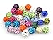Yuan mutang 10mm 100pcs/Lot Mixed Color Clay Pave Disco Rhinestone Crystal Shamballa Beads