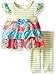 Bonnie Baby Baby Girls' Flutter Sleeve Knit Tiered Playwear Set