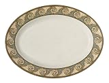 Mosaic Oval Platter 18 x 13.5, Sold as case of 12