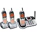 Uniden DCT 7585-3HS Cordless Telephone with Answering System, Speakerphone and On Base Keypad