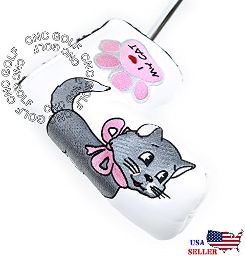 I Love My Cat Putter Cover Headcover For Scotty Cameron Taylormade Odyssey Blade