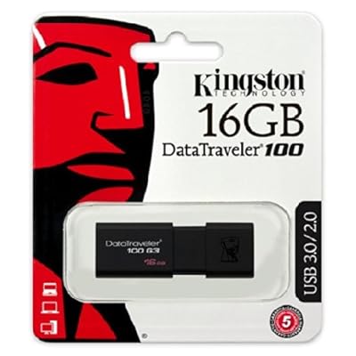 Kingston DataTraveler DT100 G3 16GB USB 3.0 Pen Drive