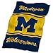 Logo Brands NCAA Michigan Wolverines UltraSoft Blanket, One Size, Team Color