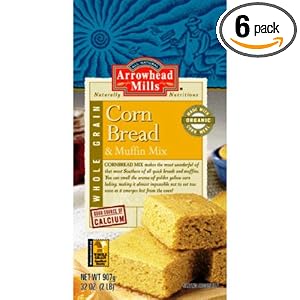 Arrowhead Mills Corn Bread Mix, 32 Ounce Units (Pack of 6) by Arrowhead Mills
