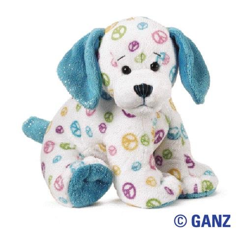 Webkinz Peace Puppy.