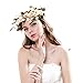 Women handmade Rose Flower Wreath Crown Wedding Festivals Girl Rose Floral crown