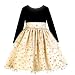 Baby Little Girls Clothes GOLD SPARKLE Christmas Holiday Dress LITO Girl 12M-12
