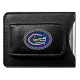 Florida Gators NCAA Logo Card/Money Clip Holder (Leather)