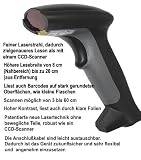 Produkt-Bild: Barcode LASER-SCANNER LS6000 USB