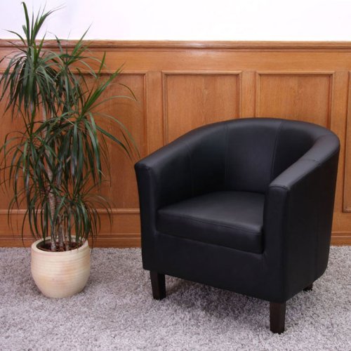 Lounge-Sessel, Club-Sessel, Sessel M66, Kunstleder