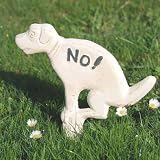 Anti Hundehaufen Hundeschild Steckschild Gusseisen incl. Lupe