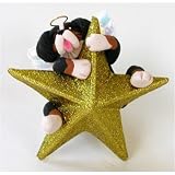 Australian Shepherd (Black Tri) STAR Ornament