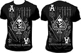 Contract Killer 08 Ace of Spades Men's T-shirt - Black