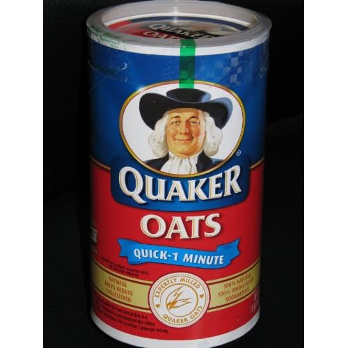 Quaker Oats Quick 1 Minute (18 Oz.) Oatmeal Breakfast Cereals