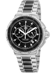 TAG Heuer Womens CAH1212.BA0862 Formula One Black Diamond Chronograph Watch