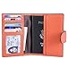 Banuce Women's Genuine Leather Summer Set Colorful Passport Cover