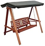 Firmans Hardwood 2-Seater Garden Swing Hammock