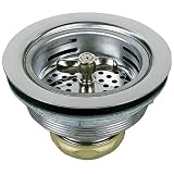 Buy Waxman Consumer Products Group 3-.50in. Spin Lock Basket Sink Strainer Assembly