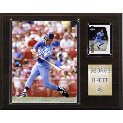 MLB Kansas City Royals George Brett Player Plaque