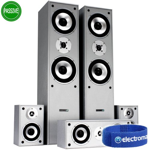 Hyundai E1004SI Silver 5.1 Surround Sound Speaker 