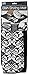 S&T 480100 Microfiber Dish Drying Mat, 16 by 18-Inch, Black/White Damask