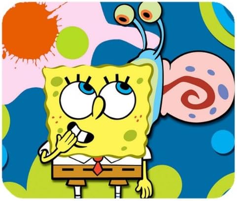 SpongeBob Logo Rectangle Mouse Mats with Special Designs for Fans