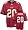 Ronde Barber Red Tampa Bay Buccaneers Youth NFL Replica Jersey - Large (14-16)
