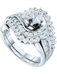 1.06CT DIAMOND BRIDAL SET