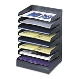 Safco Model 8-Shelf Tray Sorter, Black (3129)