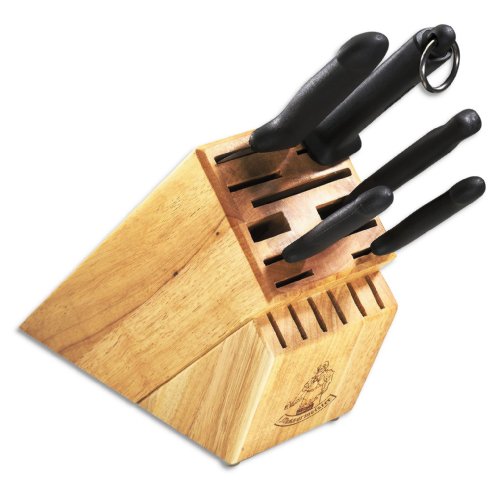Messermeister Four Seasons 6-Piece Knife Set with Block