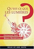 Qu'est-ce que les Lumieres ?
