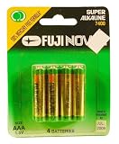 Fuji Novel AAA Alkaline Batteries (4) FUG7400BP4