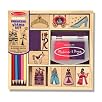 Melissa & Doug Wooden Princess Stamp Set