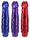 Vibrating Jelly Dong 7.5 Inch ASSORTED COLORS