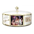 King Of Rock 'N' Roll Music Box: Elvis Presley Collectible by Ardleigh Elliott