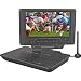 Azend Group Envizen Digital Quartet 9 ED8890A 9-Inch LCD Portable Digital Television and DVD Player with 3-In-One Card Reader, Case and Car Seat Attachment (Black)