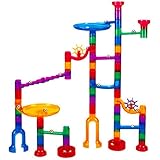 Transparent Marble Run (48 pieces plus 16 marbles)