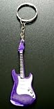 Produkt-Bild: Schl&uuml;sselanh&auml;nger Miniatur Elektro Gitarre E-Gitarre Mini lila