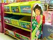 Delta Luv Dora The Explorer Toy Organizer with cloth Bins