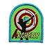 Archery Archer Target 2 inch Iron on Patch Ava4349