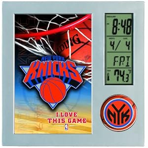 NBA New York Knicks Digital Desk Clock